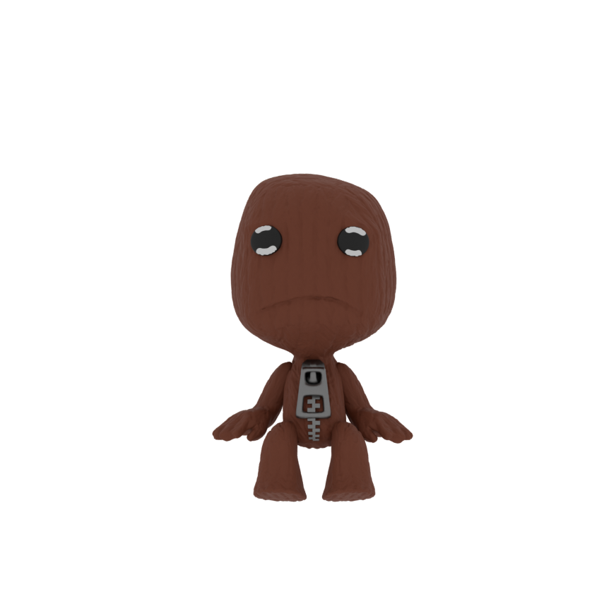 LBP SAD SITTER STL FILE