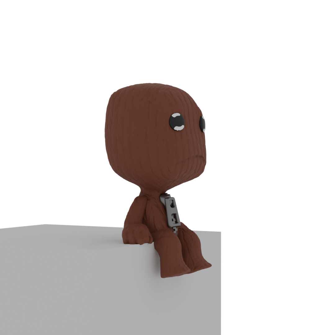 LBP SAD SITTER STL FILE